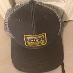 Carhartt Gray Mesh Back Cap